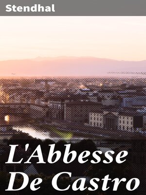 cover image of L'Abbesse De Castro